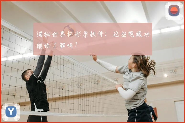 揭秘世界杯彩票软件:这些隐藏功能你了解吗?