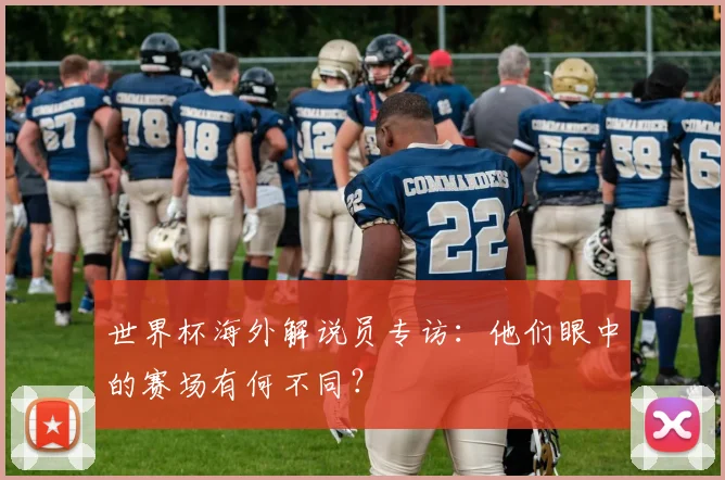 世界杯海外解说员专访：他们眼中的赛场有何不同？