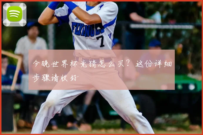 今晚世界杯竞猜怎么买?这份详细步骤请收好