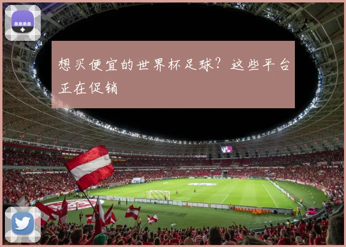 想买便宜的世界杯足球？这些平台正在促销